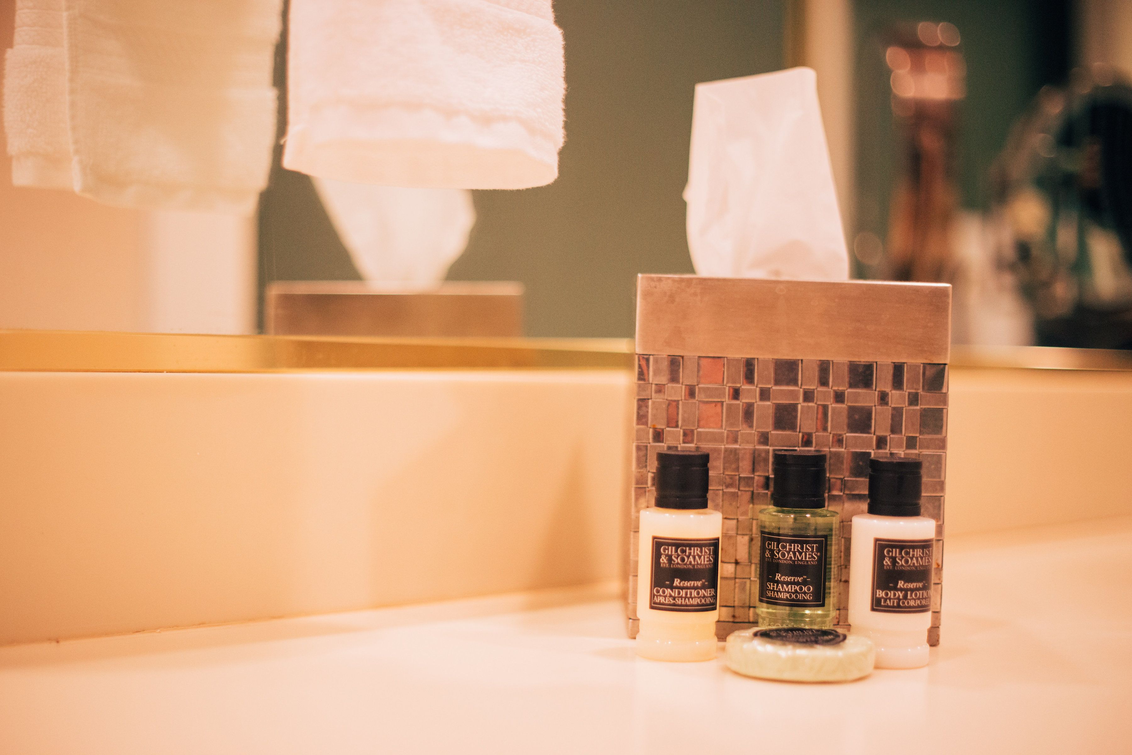 suite | bathroom amenities | free toiletries, hair dryer, towels, soap