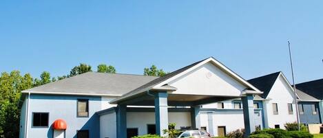 Voorkant van accommodatie