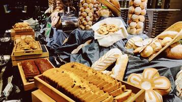 Buffet breakfast for a fee
