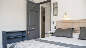 Egyptian cotton sheets, pillow-top beds, minibar, in-room safe