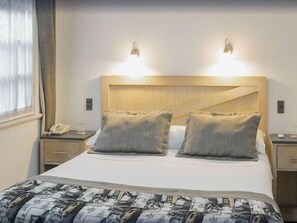 Egyptian cotton sheets, pillow-top beds, minibar, in-room safe