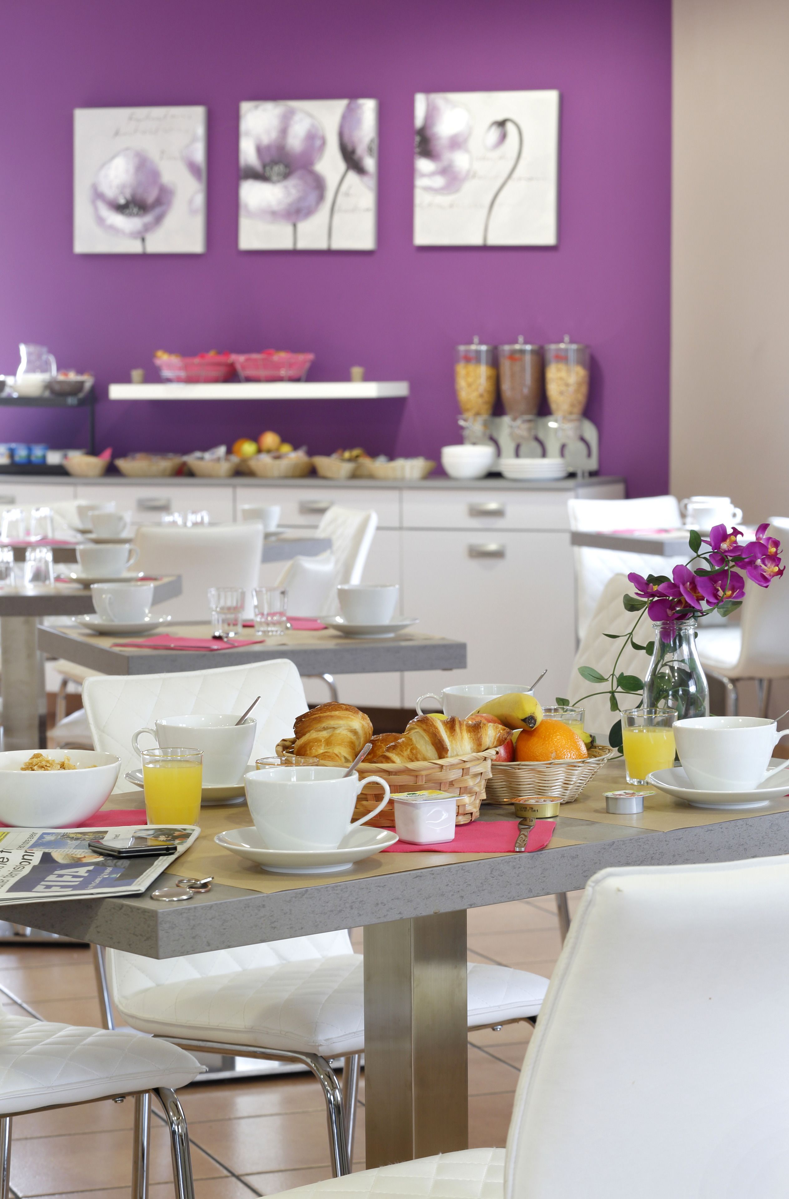 Coin petit déjeuner