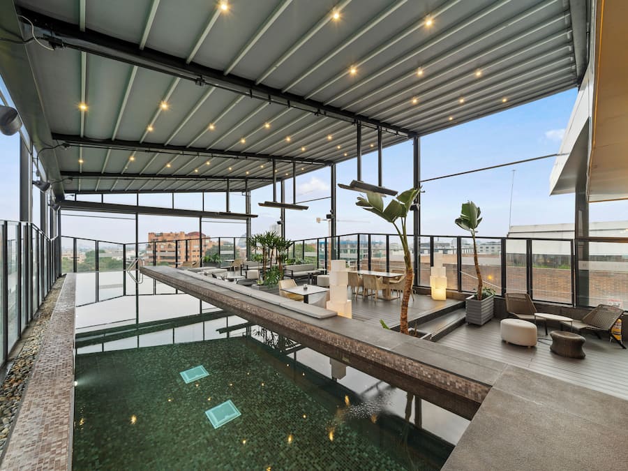 Terraza en la azotea