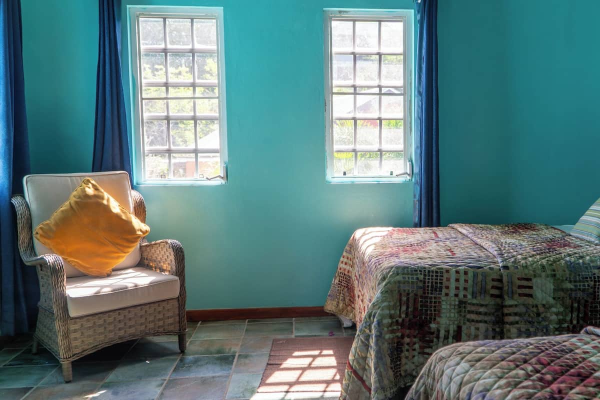 Twin Room | In-room safe, desk, laptop workspace, iron/ironing board