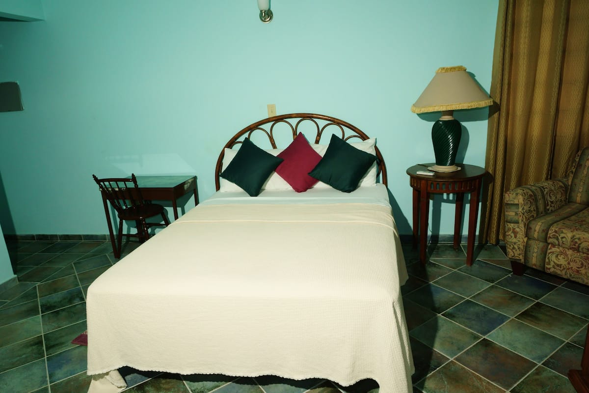 Studio | In-room safe, desk, laptop workspace, iron/ironing board