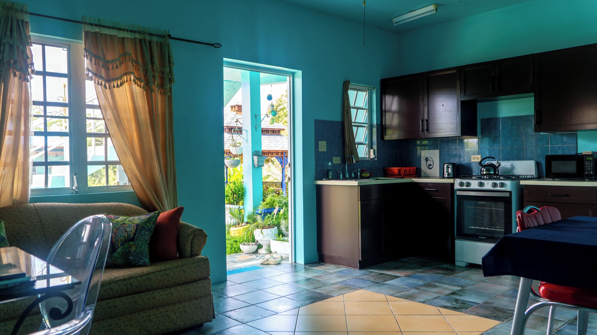 Apartment, 1 Bedroom | Living area | Flat-screen TV