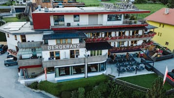 Majoituspaikan julkisivu