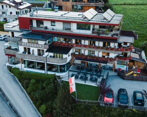 Fassade der Unterkunft