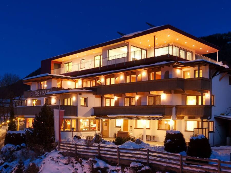 Front of property – evening/night