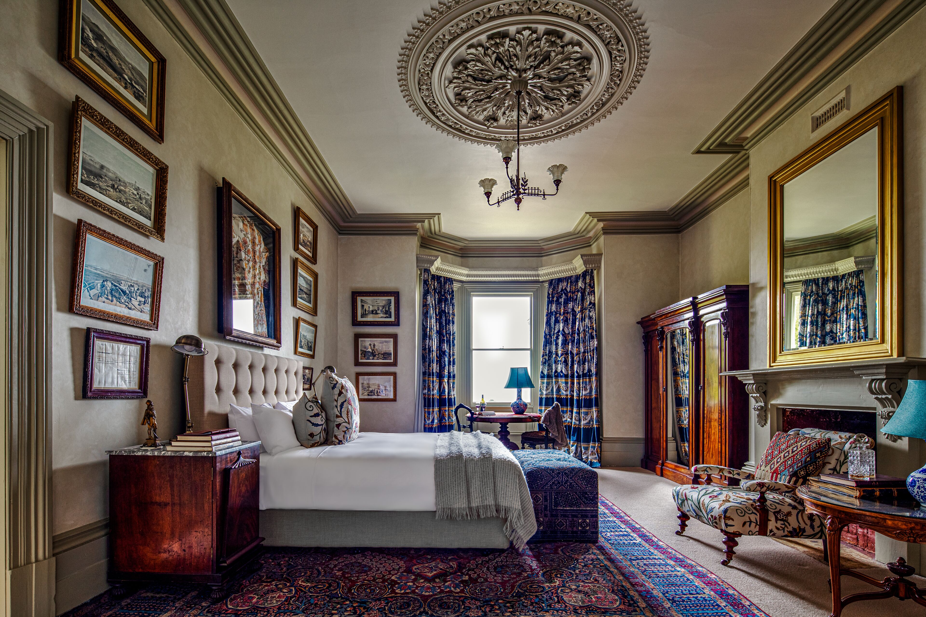 Alfred Crisp's Suite  | Premium bedding, down comforters, pillowtop beds, minibar