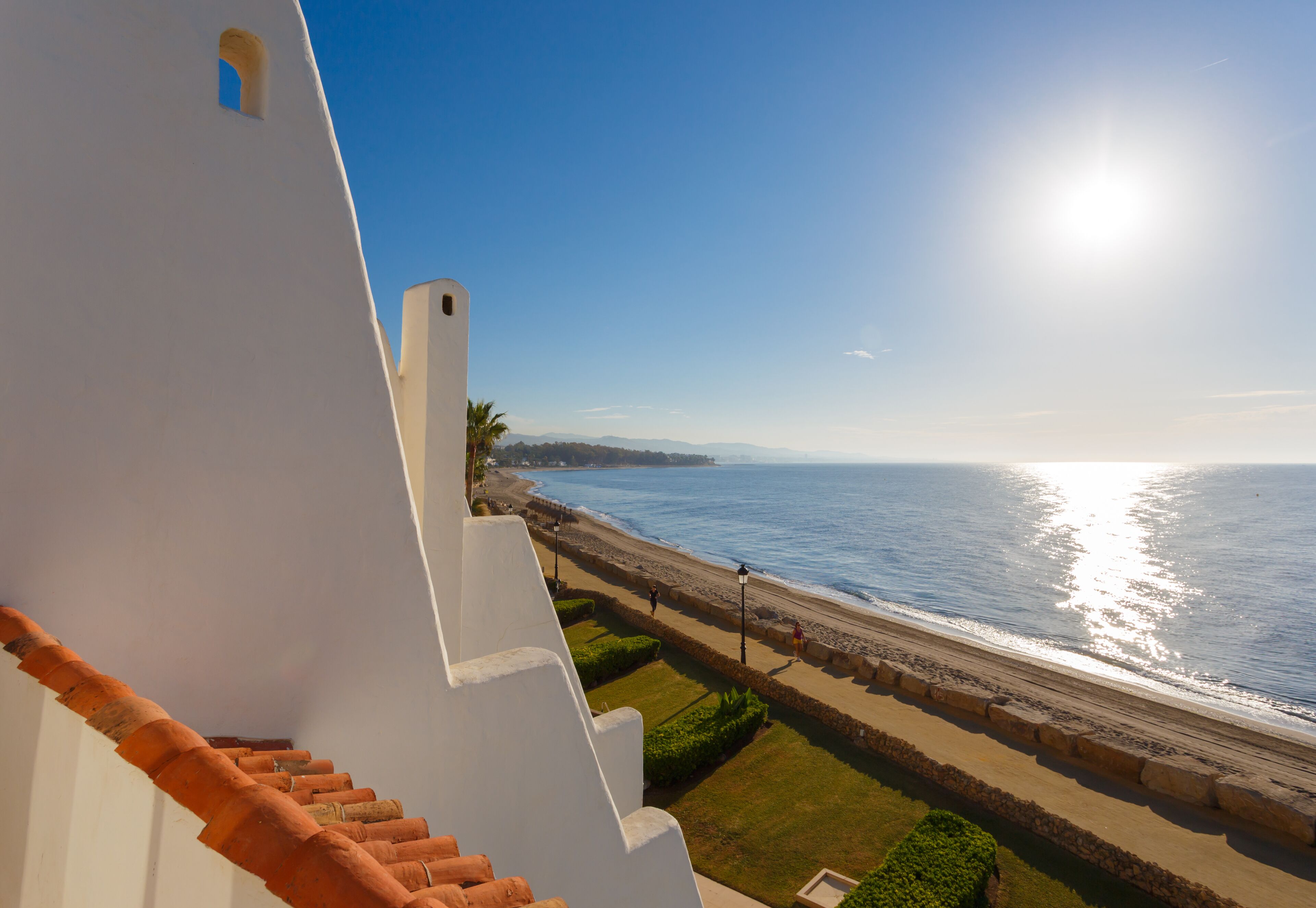 Departamento superior, 4 habitaciones | Vista a la playa o el mar