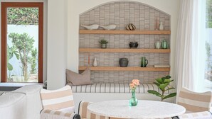 Villa – superior, 4 soverom, privat basseng | Oppholdsområde