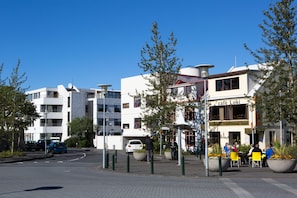 Fachada de la propiedad