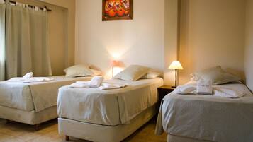 Individually decorated, individually furnished, desk, blackout curtains