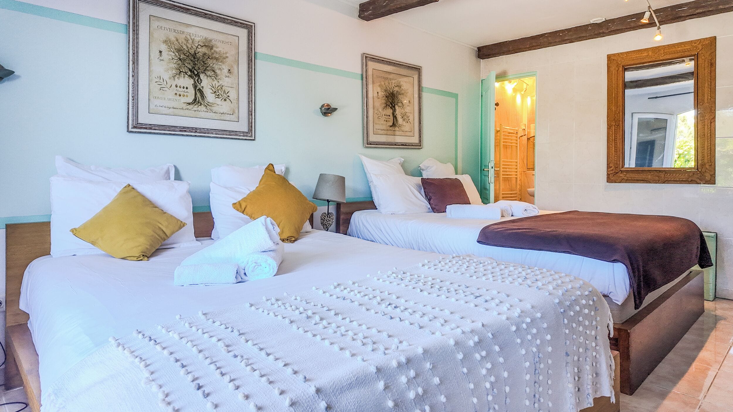 Family Quadruple Room, Multiple Beds (Terrace)