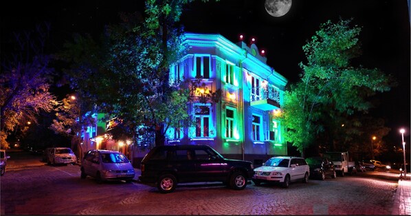 Front of property - evening/night - Rimini Club (Shumen)