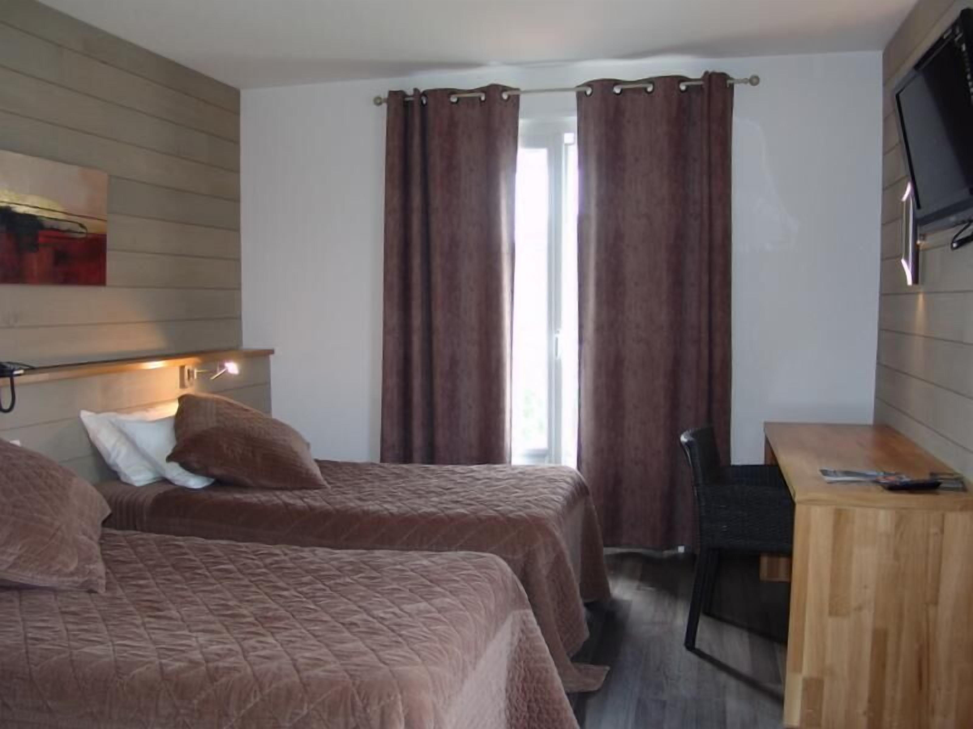 premium bedding, desk, blackout curtains, soundproofing