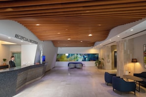 Sala de estar en el lobby