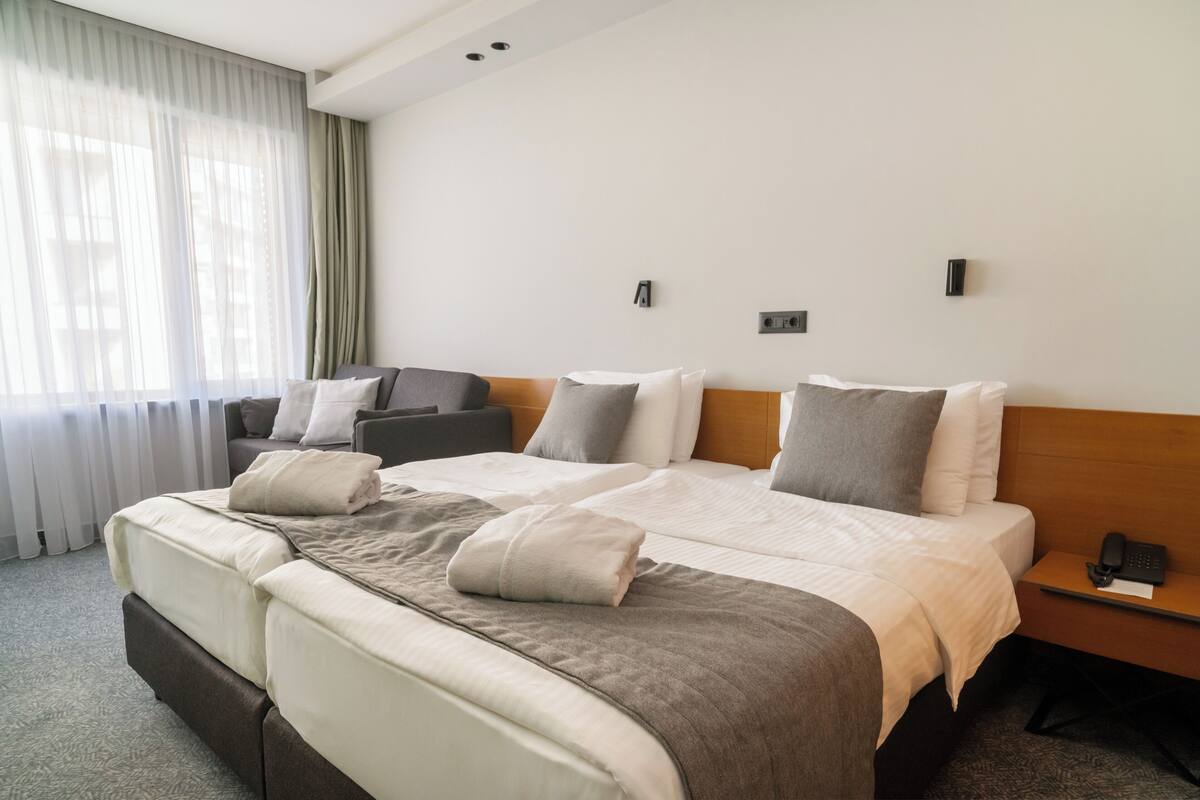 Superior Room | Premium bedding, down duvets, memory-foam beds, minibar