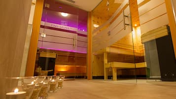Sauna, massages