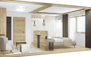 Quarto casal | Cofres nos quartos, individualmente decorados