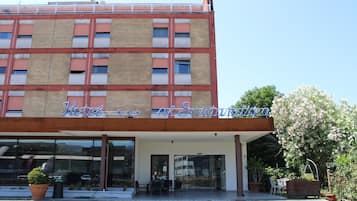 Fassade der Unterkunft