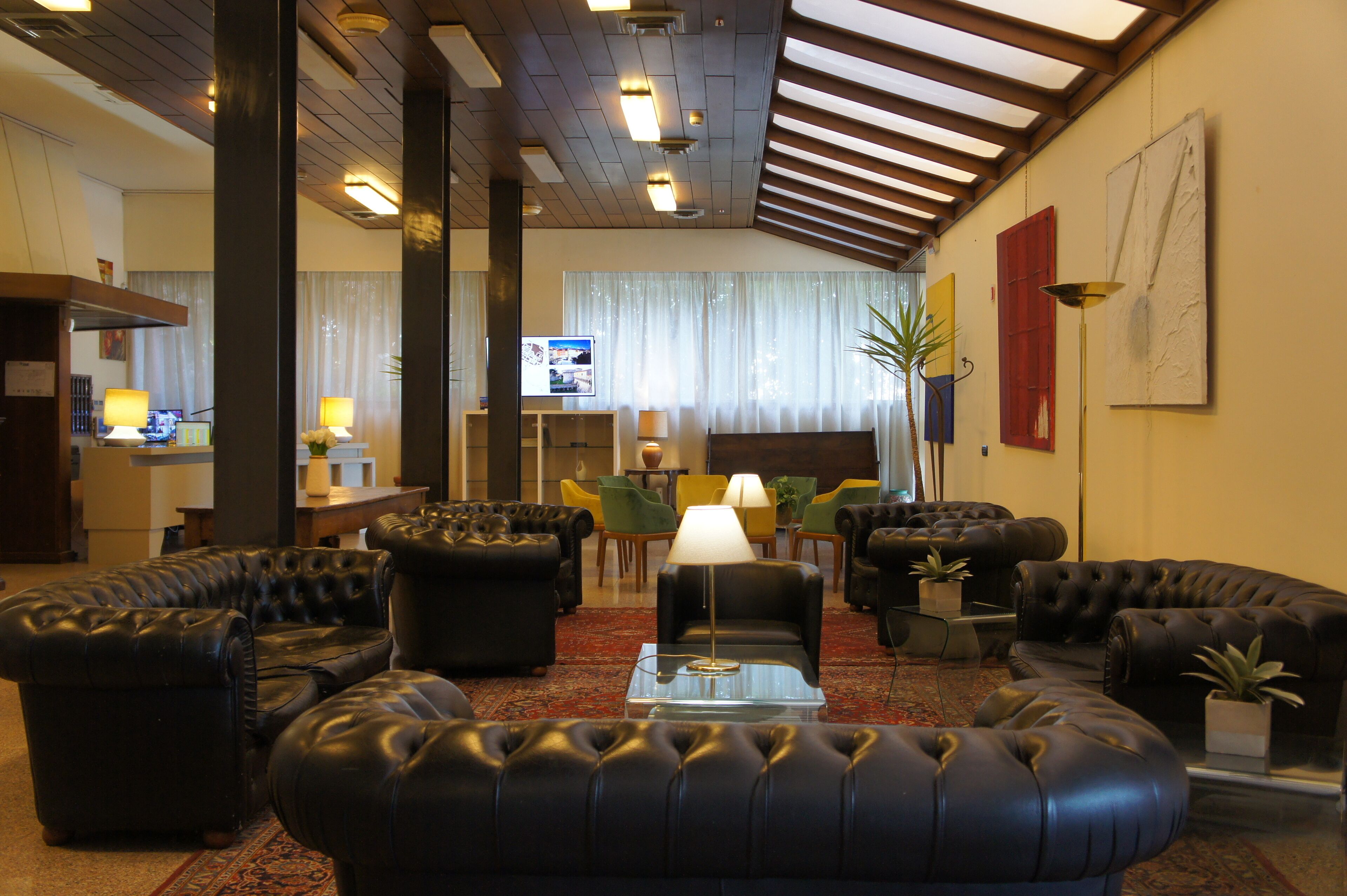 Sala de estar en el lobby