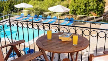 Apartment, Meerblick (for 2) | Balkon