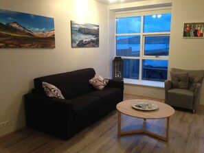 Estudio Confort (Apartment) | Sala de estar | Una tableta, suelo radiante