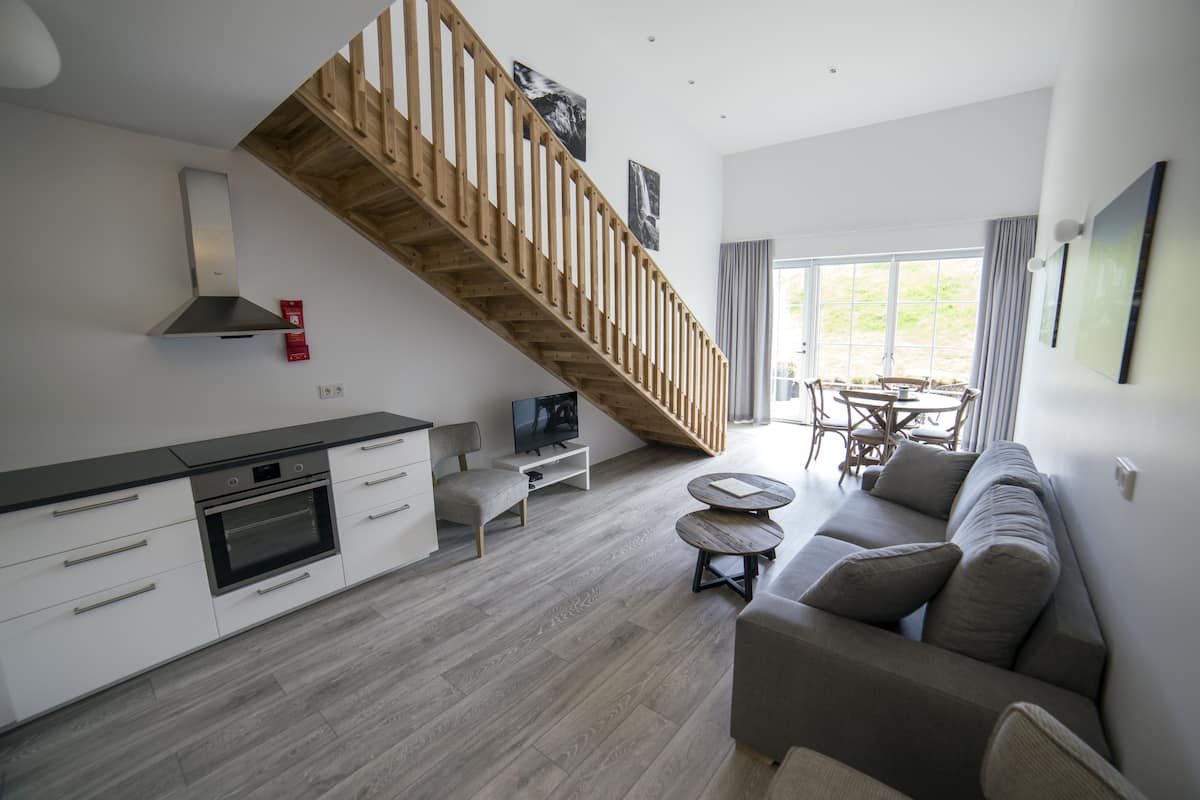 Deluxe Apartment, 2 Bedrooms | Living area