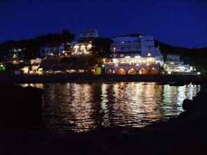 Front of property – evening/night