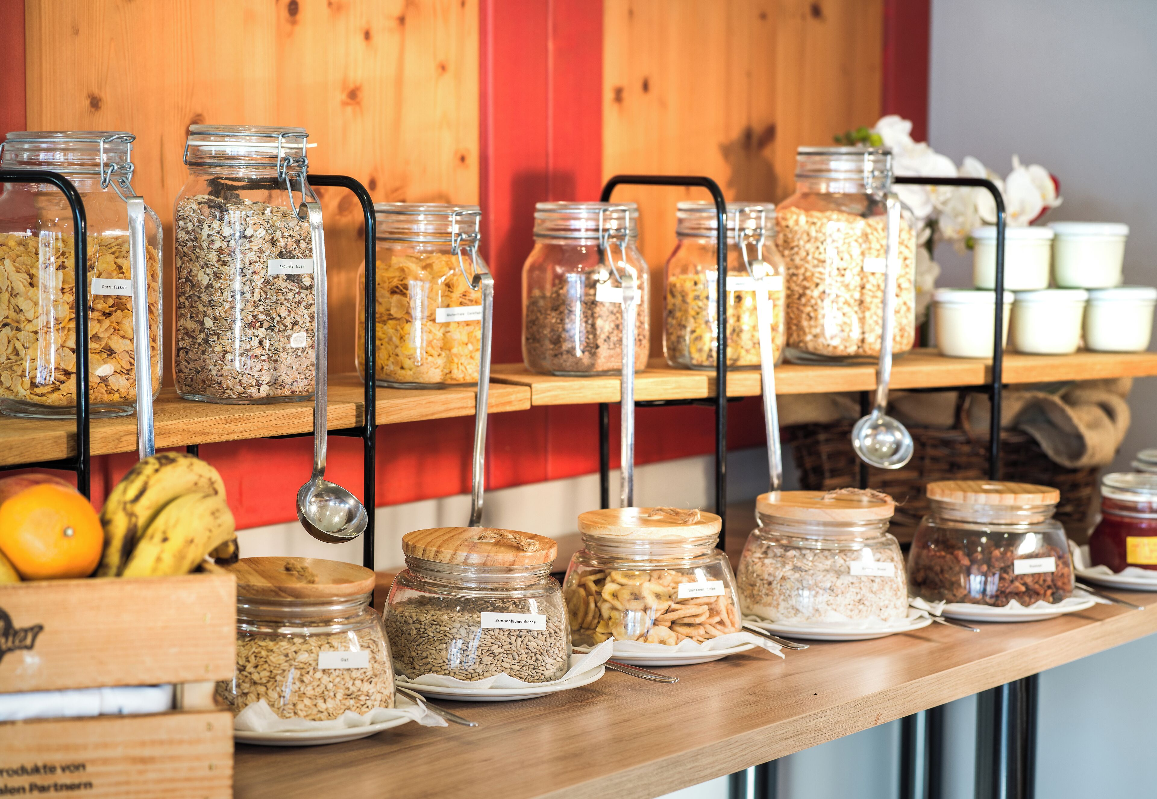 daily buffet breakfast (eur 18 per person)