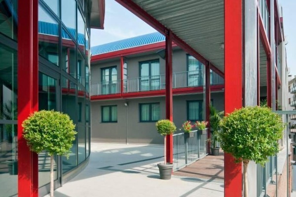 Ingresso della struttura