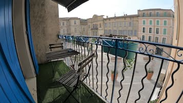 Vue depuis le balcon