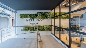 Voorkant van accommodatie