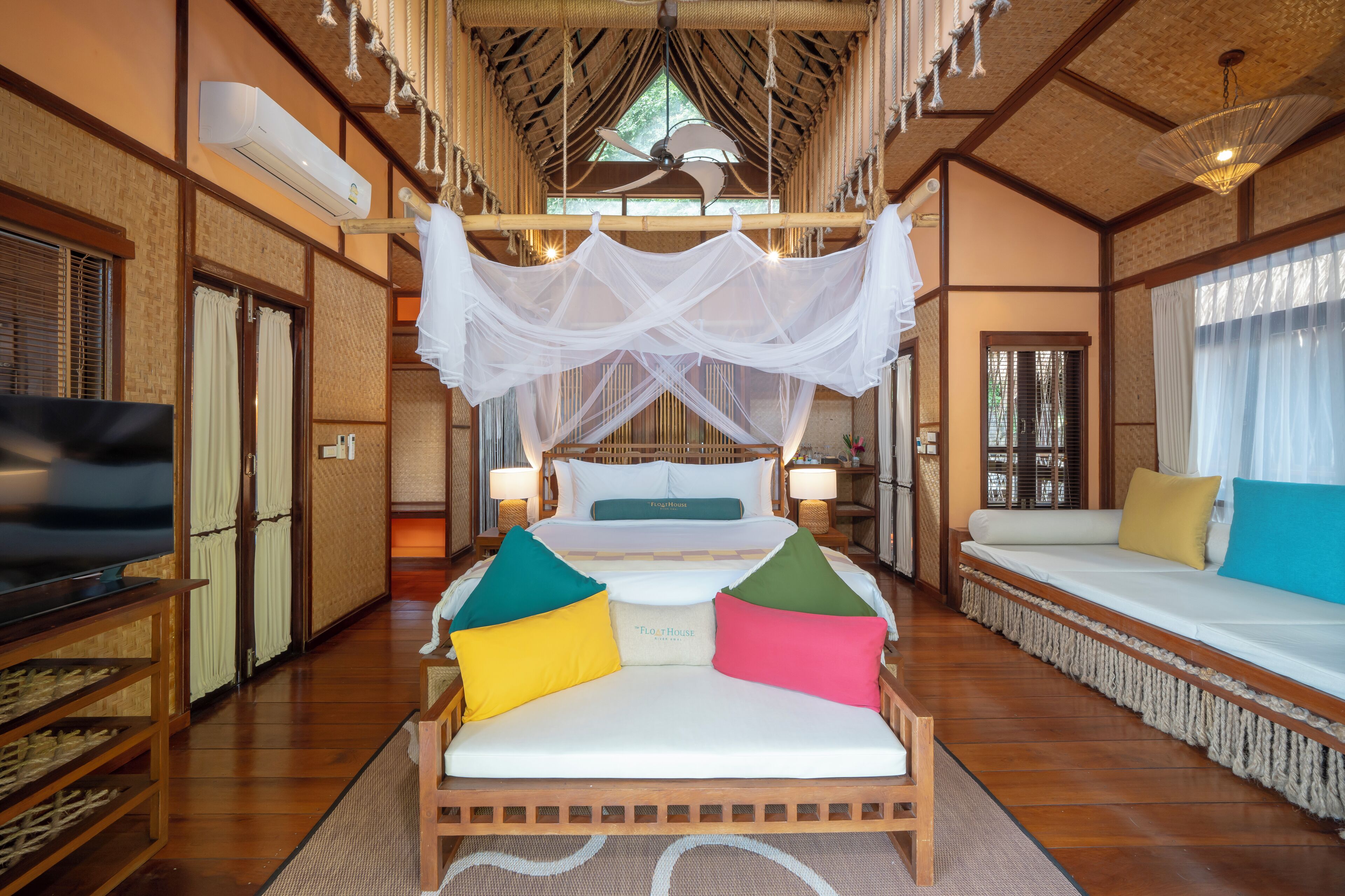 Villa (Floating with Breakfast) | 1 bedroom, premium bedding, minibar, in-room safe