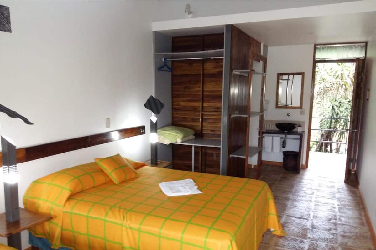 Standard Room, 2 Double Beds, Mountain View | In-room safe, individually furnished, desk, free WiFi
