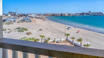 Standard Double Room, Partial Sea View | Laptop workspace, blackout drapes, iron/ironing board, free WiFi