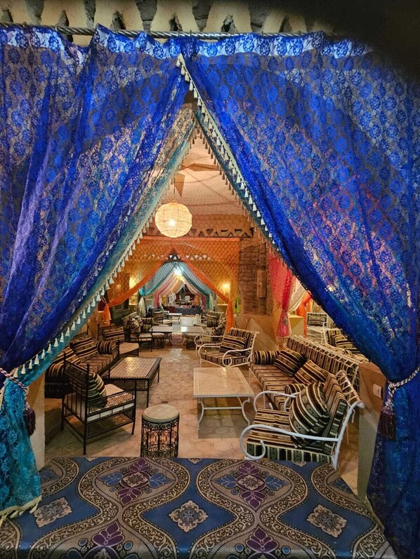 Living area - Haven La Chance Desert Hotel (Taouz)