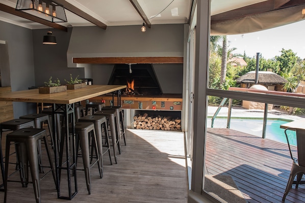 Fireplace - Ramasibi Guest Services (Cape Town)