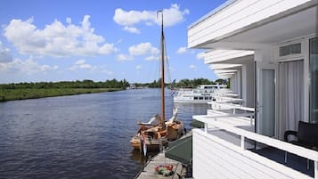 Uitzicht vanuit accommodatie