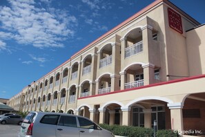 Fassade der Unterkunft