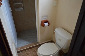 Regadera, amenidades de baño gratuitas, toallas 