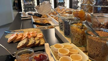 Morgenmadsbuffet hver dag (14.50 EUR pr. person)