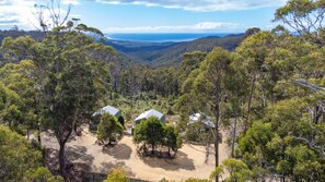 Classic Chalet, 1 Queen Bed, Ocean View | Beach/ocean view