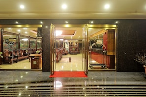 숙박 시설 입구