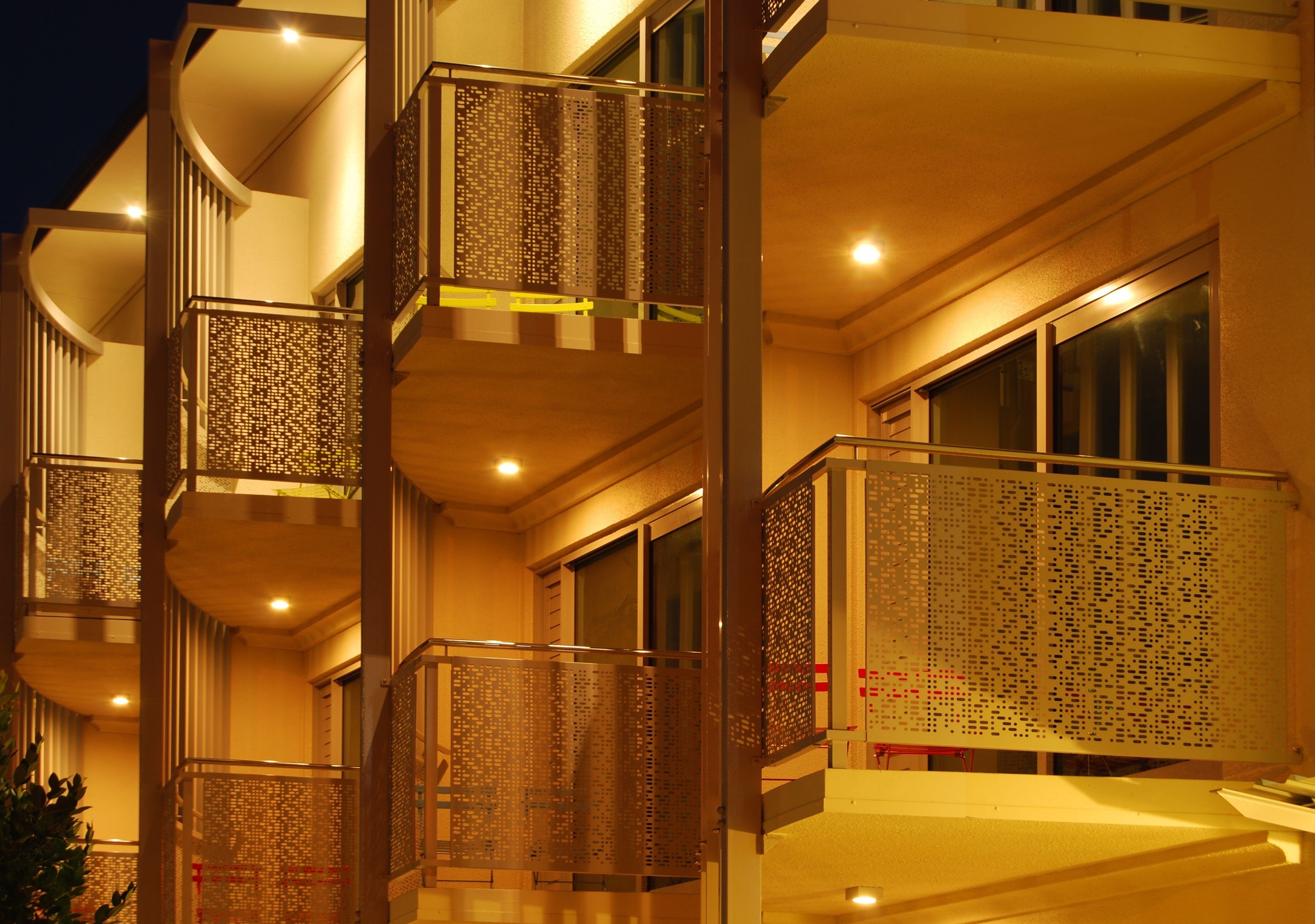 front of property – evening/night