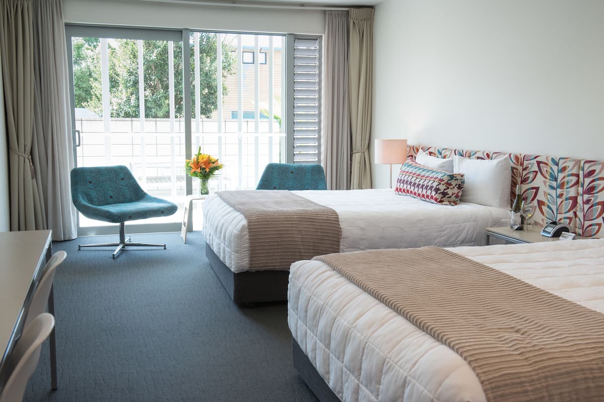 stafford twin queen studio | 1 bedroom, premium bedding, pillow-top beds, in-room safe