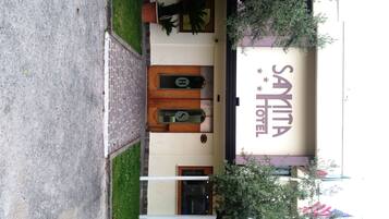 Entrada de la propiedad