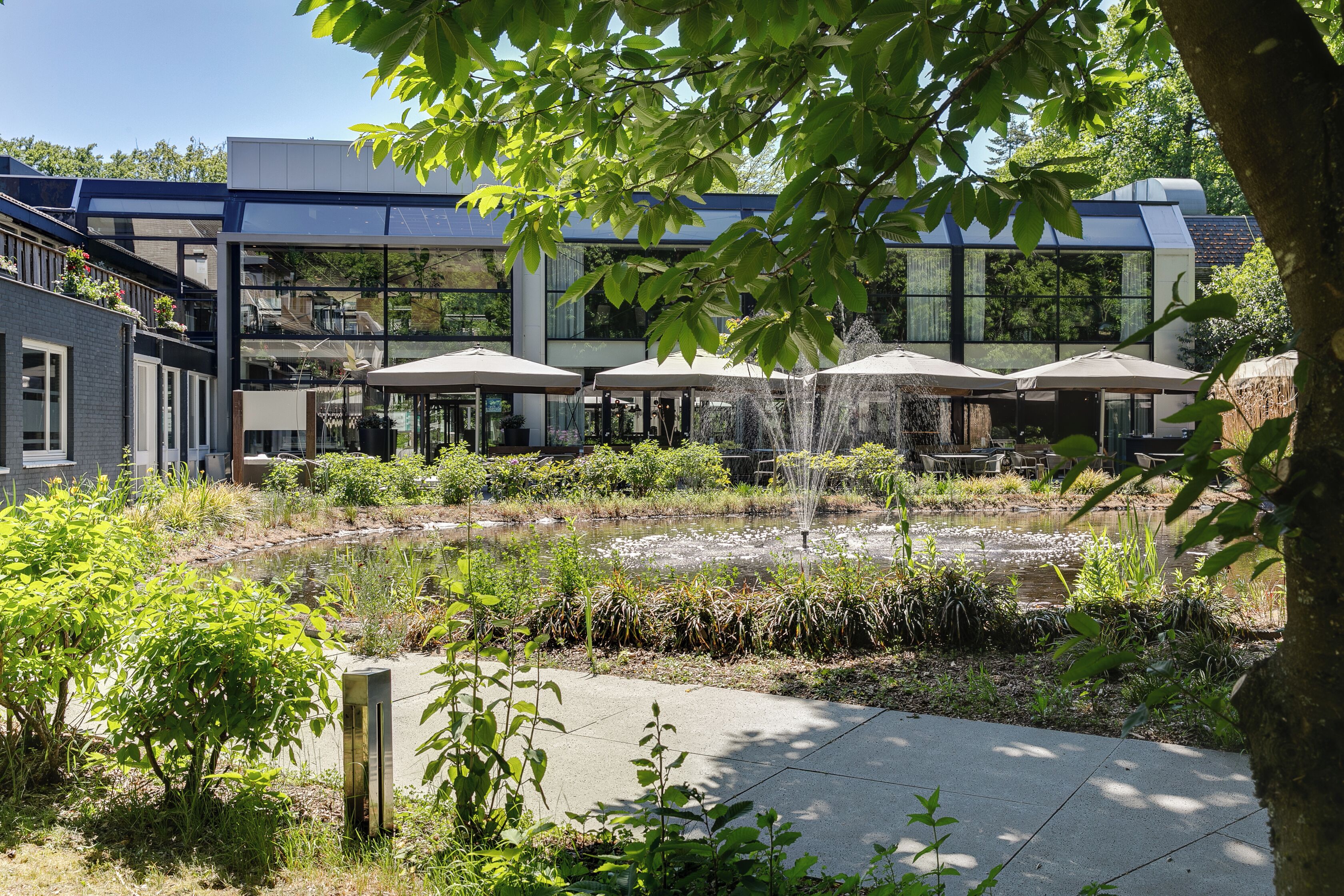 Façade de l’hébergement